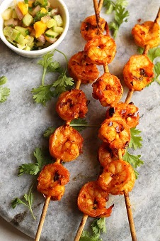 GRILLED PRAWNS