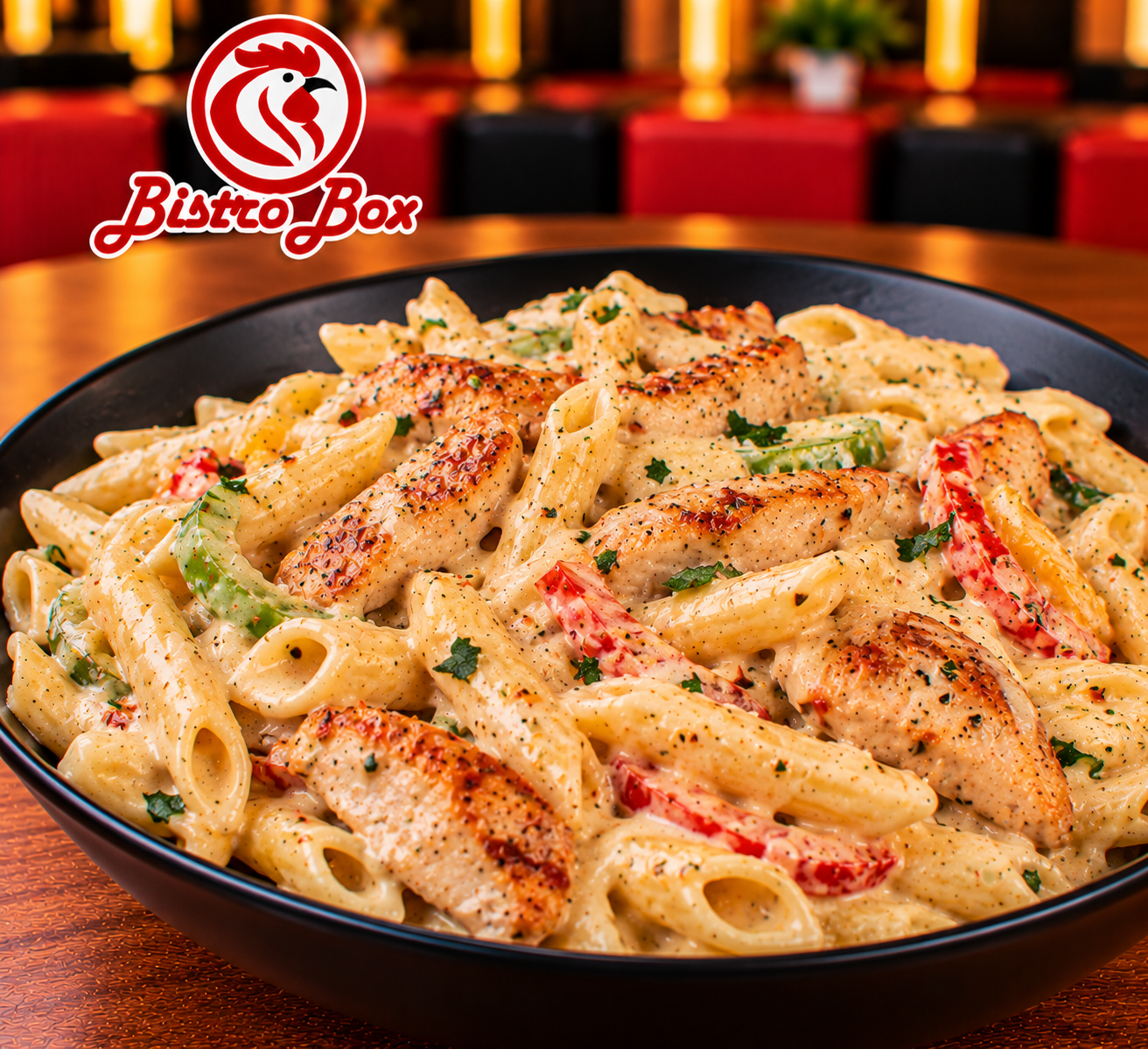 CREAMY CHICKEN PASTA