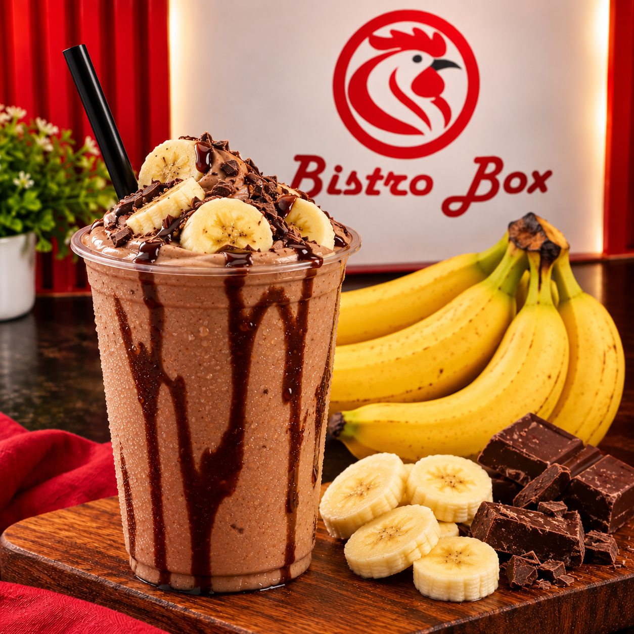 CHOCOLATE BANANA SMOOTHIE