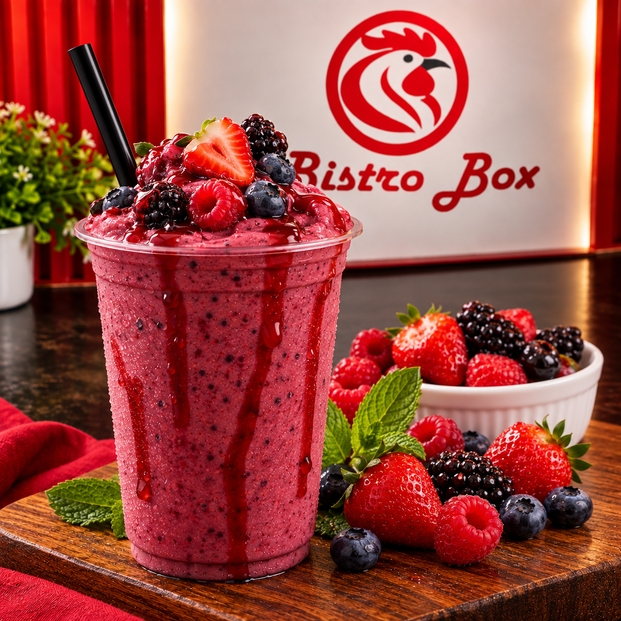 BERRY BLAST SMOOTHIE